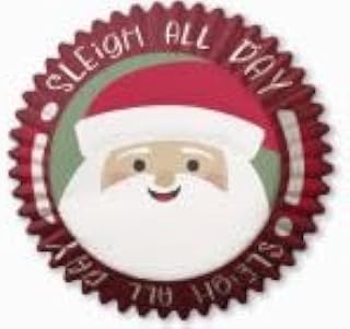 Wilton Santa Sleigh All Day Xmas Baking Cup 24 Count, 24 CT