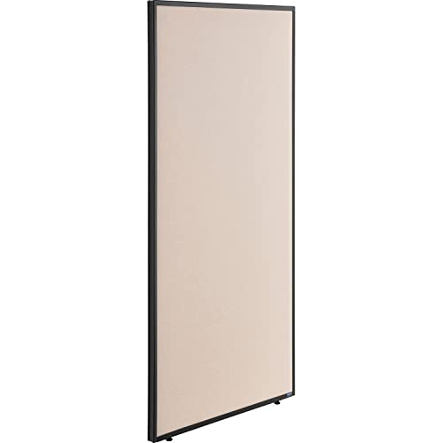 Office Partition Panel by Global Industrial – Steel Frame, Tan, Model OFP036R-96-TN