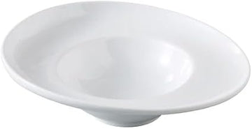 CA-709 9.5 x 8.25 x 3 in. Cambria Dessert Plate White - 10 oz