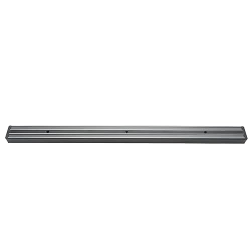 Winco 24" / Plastic Base / Black Magnetic Knife Strips