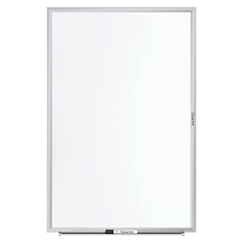 Quartet Silver / 72"W x 48"H / Nano-Clean Magnetic Dry Erase Boards