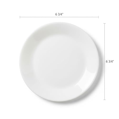Corelle 6.75" / White / Classic Dinner Plates