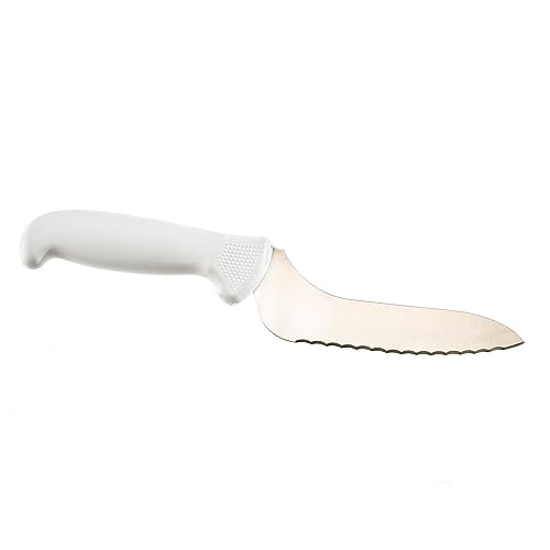 Mercer Culinary 6" / White / Offset Bread Sandwich Knife 6 Inch Boning Knives