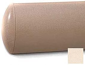 Crescent Series Wall Guard, Aluminum Retainer, 5" H x 12'L, Wheat