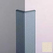 Corner Guard, 90, 3'' Wings, 12'H W/Caps, Eggshell