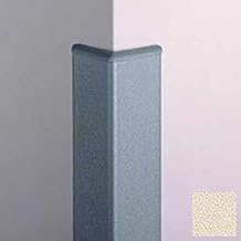 Corner Guard, 90, 3'' Wings, 12'H W/Caps, Eggshell
