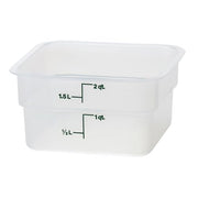 Cambro Clear / 2 QT / 1 Container Sets