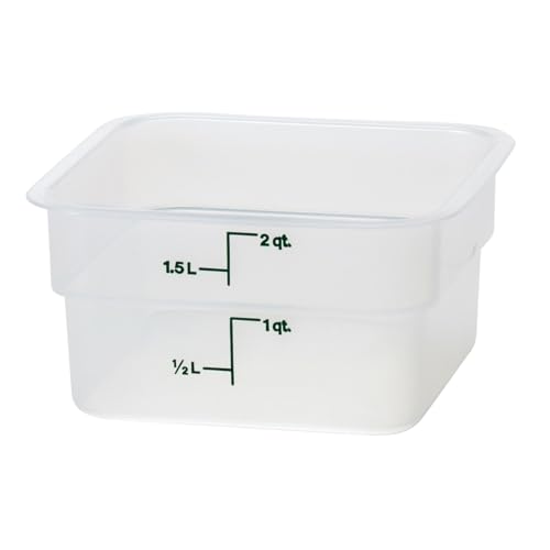 Cambro TRANSLUCENT / 6 QT (Pack of 3) / 1 Containers