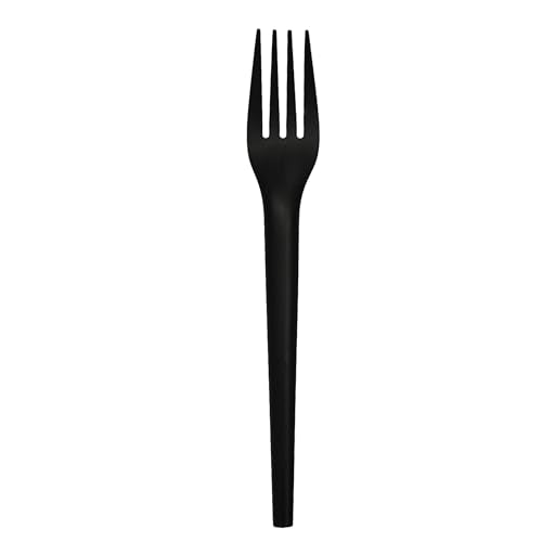 Responsible Products 6.75" Forks Black (1000 Count) / Black / 1000 Forks