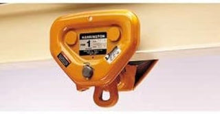 Harrington PT Push Trolley PTF2010 - Flange Adjustability 2.28" to 5", 1 Ton