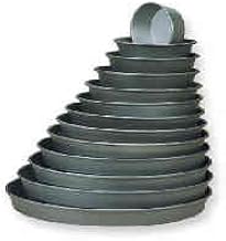 American Metalcraft - 6” Anodized Aluminum Deep Dish Pizza Pan