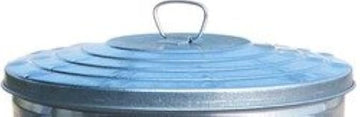 Witt Industries WHD24L Galvanized Garbage Can Lid, 24 Gallon Heavy Duty