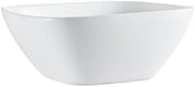 CAC China 11 x 4 1/2 Inch White Square Bowls 6 Ct