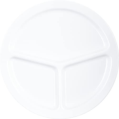 Carlisle FoodService Products White / 10 Inches (Pack of 288) / Modern Dinner Plates