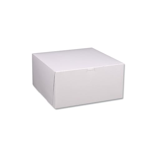SOUTHERN CHAMPION TRAY 12" Length x 12" Width x 6" Height / White / 1 Bakery Take Out Containers