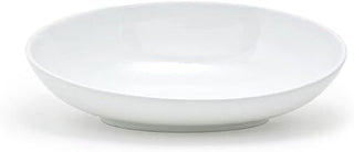 Front of the House FOH DBO110WHP20 Ellipse 36 Ounce Slanted Bowl - 2 / CS
