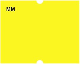DayMark Safety Systems IT120524 MoveMark Date Coder Removable Label, for DM4 SpeedyMark Express 20 2-Line Marking Gun, Yellow (Pack of 8 Rolls)