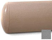 Crescent Series Wall Guard W/Rec. Plastic Clip Retainer System, 5" H x 12'L, Gray