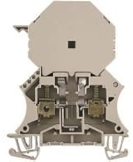WEIDMULLER 1014100000 Terminal Block, Fused, 20-8AWG, 1X1/4IN