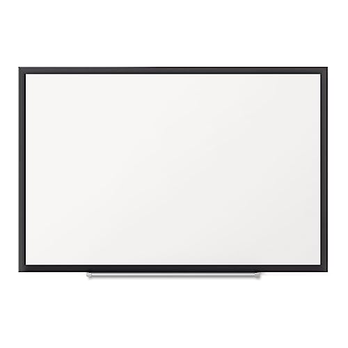Quartet Black / 60"W x 36"H / Nano-Clean Magnetic Dry Erase Boards
