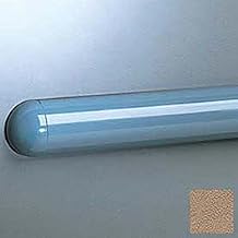 Rounded Accent Rail W/Textured Finish, 2"H x 12'L, Mocha