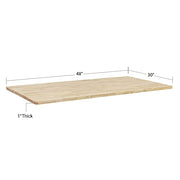 BenchPro 30"D x 48"L / Natural / Rustic Workbenches