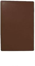 TableCraft Products CB1824BRA Polyethylene Cutting Board, 18" x 24" x 1/2", Brown