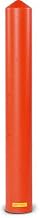 EAGLE Poly Bollard Sleeve - Smooth - Fits Bollard Dia. 8" - Red