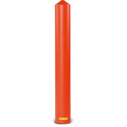 Poly Bollard Sleeve - Smooth - Fits Bollard Dia. 8" - Red by Eagle – 57"H, Polyethylene, Red, Model 1737R