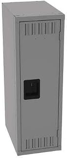 Tennsco Wardrobe Lockr, Med Gry, 12inWx18inD, 1Tier