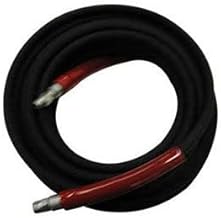 MTM Hydro 30.0053 Kobrajet 5800 PSI 310 Degree 50' Black Pressure Washing Hose 3/8"