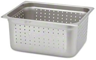 Royal Industries Half-Size Steam Table Pan, Perforated, 6"