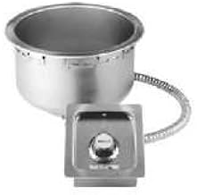 Wells SS-10TU Built-in Electric Top-Mount Round Food Warmer for 11 Quart Inserts with Thermostatic Controls (UL Certified)
