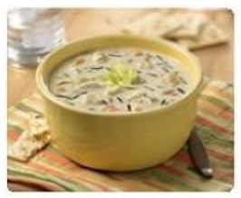 Blount Seafood Creamy Chicken and Wild Rice Soup, 4 Pound - 4 per case.