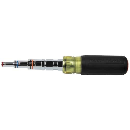 KLEIN TOOLS 9-in-1 Nut Driver / Black / 1 Nut Drivers