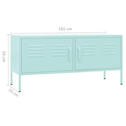 vidaXL Mint / 41.3"x13.8"x19.7" / Industrial Television Stands & Entertainment Centers