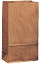 Duro 81006 Grocery Kraft Paper Bag, 500 Count - 2lb Capacity per Bag