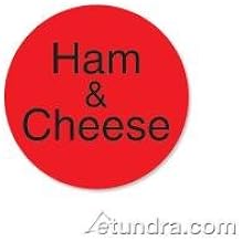 DayMark - 111997 - DuraMark 1 in Round Ham and Cheese Label