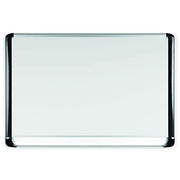 MasterVision Black Frame / 96"W x 48"H / Porcelain Dry Erase Boards