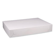 SOUTHERN CHAMPION TRAY 26" Length x 18-1/2" Width x 4" Height / Brown,White / 50.0 load Bakery Take Out Containers