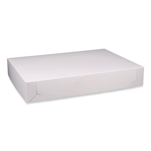 SOUTHERN CHAMPION TRAY 26" Length x 18-1/2" Width x 4" Height / Brown,White / 50.0 load Bakery Take Out Containers