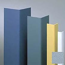 Surface Mounted Corner Guard, 90, 3/4" Wings, 4'H, BL Fog, Vinyl