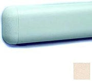 Wall Guard W/Rounded Top & Bottom Edges, 2-516"H x 12'L, Wheat