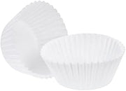 White Baking Cup, 4.5 x 2 x 1.25 inch, 1000 Count per Pack - 10 per case.