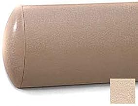 Crescent Series Wall Guard W/Rec. Plastic Clip Retainer System, 5" H x 12'L, Desert Sand