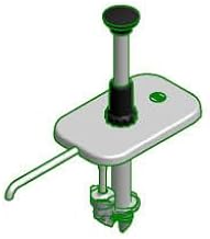 Server Products 83118 EZ Topper Replacement Pump with Hot Fudge Knob