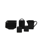 10 Strawberry Street Matte Black / 45 PC / 1 Dinnerware Sets