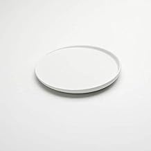 American Metalcraft LFTPW11 Melamine Round Plate, White, 8-7/8"