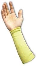 Kut-Gard 10-KS10 2-Ply Kevlar Arm Protection Sleeve, 10", Large, Yellow