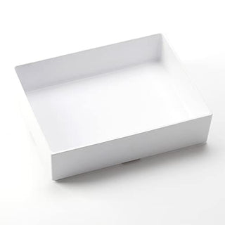 Bento Box by American Metalcraft – 10-7/8" L X 8-1/4" W X 2" H, 247.5 cubic_inches, White, Model BB1WH